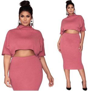 Skirt set plus NWT